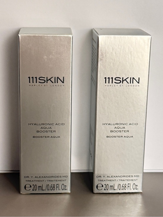 111SKIN Other - NEW 111SKIN Hyaluronic Acid Aqua Booster Serum Duo | 2 x 20mL | Luxury Skincare